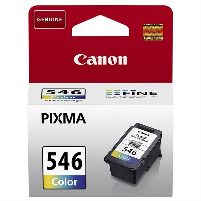 Canon CL-546 | Originele Cyaan/Magenta/Geel Inktcartridge | 1 Stuk