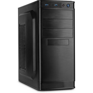Inter-Tech IT-5905 | Midi Tower Case | Zwart