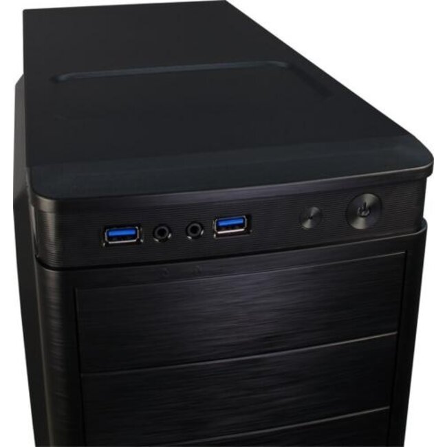 Inter-Tech IT-5905 | Midi Tower Case | Zwart