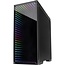 Inter-Tech X-908 Infini2 | Infinity Mirror | Tower Case | USB-C | Zwart