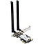 Inter-Tech DMG-35 | Wi-Fi 6 & Bluetooth 5.0 PCIe Adapter | 3000 Mbps | Dual-band (2,4 GHz / 5 GHz) | Intel AX200 Chipset | PCIe x1