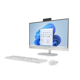 Hewlett Packard HP All-in-One 24-cr0037ny | 23,8" Full HD IPS | AMD Ryzen 5 7520U | 8GB LPDDR5 | 512GB SSD | Windows 11 Professional | Inclusief Toetsenbord en Muis