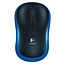 Logitech M185 | Draadloze Muis | Links- en Rechtshandig | RF | 1000 DPI | Zwart/Blauw