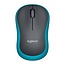 Logitech M185 | Draadloze Muis | Links- en Rechtshandig | RF | 1000 DPI | Zwart/Blauw