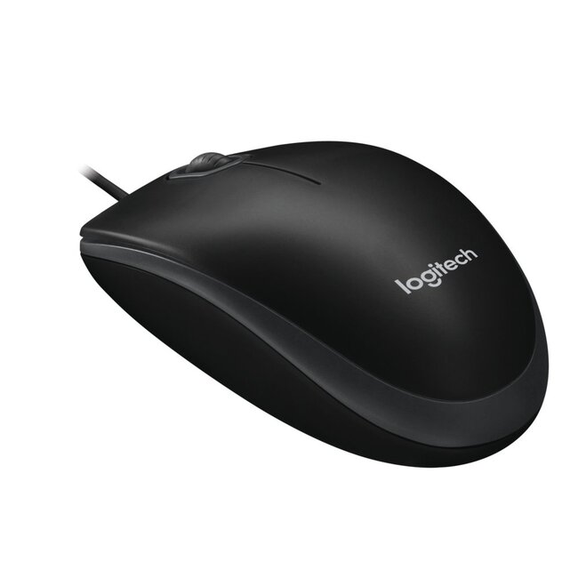 Logitech B100 | Bedrade Muis | Links- en Rechtshandig | USB-A | 800 DPI | Zwart