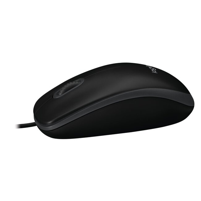 Logitech B100 | Bedrade Muis | Links- en Rechtshandig | USB-A | 800 DPI | Zwart