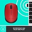 Logitech M171 | Draadloze Muis | Links- en Rechtshandig | RF | 1000 DPI | Rood/Zwart
