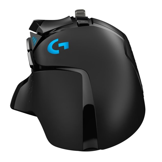Logitech  G502 HERO | Gaming Muis | Rechtshandig | USB-A (bedraad) | 100 – 25.600 DPI | Zwart