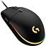 Logitech  G203 LIGHTSYNC | Bedrade Gaming Muis | Links- en Rechtshandig | USB-A | 8.000 DPI | Zwart