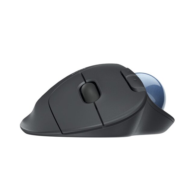 Logitech M575 Ergo Trackball for Business | Ergonomische Draadloze Muis | Rechtshandig | RF + Bluetooth | 2000 DPI | Grafiet