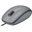Logitech M110 Silent | Bekabelde Muis | Links- en Rechtshandig | USB-A | 1000 DPI | Grijs