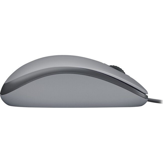 Logitech M110 Silent | Bekabelde Muis | Links- en Rechtshandig | USB-A | 1000 DPI | Grijs