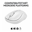 Logitech M240 | Draadloze Bluetooth Muis | Ambidextrous | Compact Reisformaat | Wit