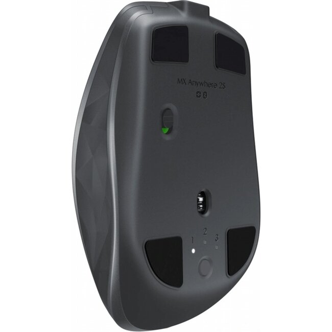 Logitech MX Anywhere 2S | Draadloze Muis | Rechtshandig | Bluetooth | 4000 DPI | Grafiet
