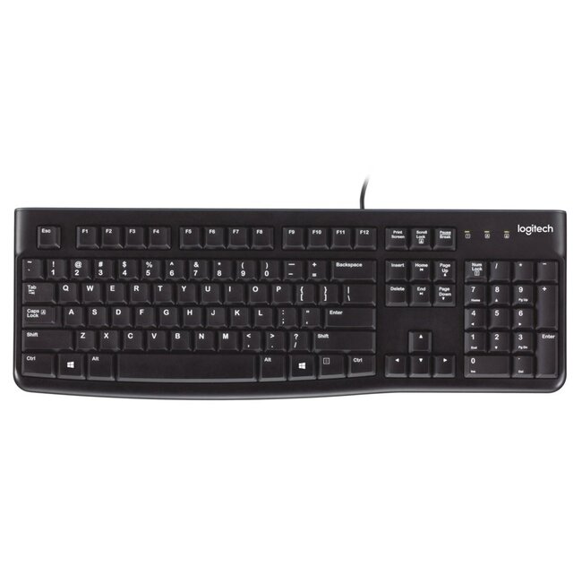 Logitech K120 | Zakelijk Bedraad Toetsenbord | QWERTY