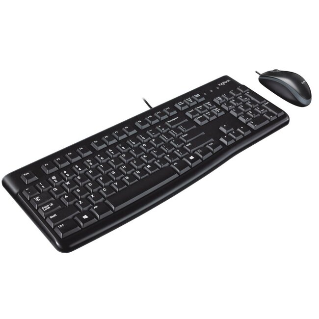 Logitech MK120 | Bedrade Muis en Toetsenbordcombo | QWERTY