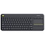 Logitech K400 | Draadloos Toetsenbord met Touchpad | QWERTY