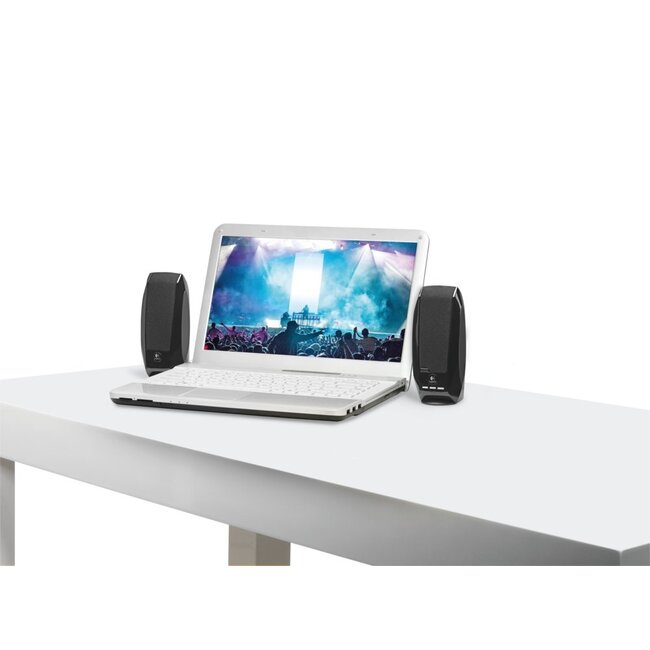 Logitech S150 | 2.0 USB Luidsprekerset | 1,2W RMS | Zwart