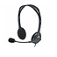 Logitech H111 | On-Ear Bedrade 3,5mm Koptelefoon met Microfoon | Grijs