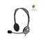 Logitech H111 | On-Ear Bedrade 3,5mm Koptelefoon met Microfoon | Grijs