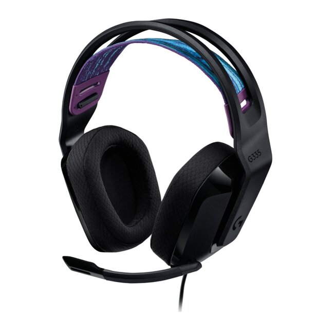 Logitech G335 | On-Ear Gaming Headset 3,5mm Connector | Zwart