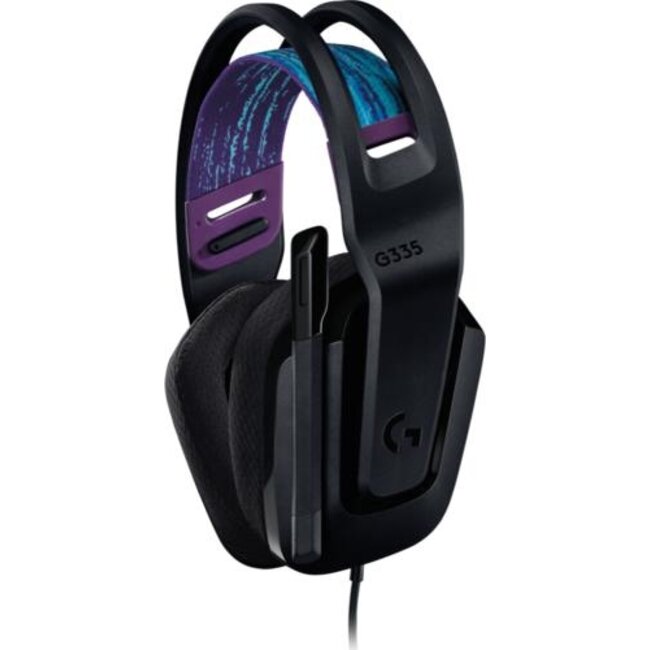 Logitech G335 | On-Ear Gaming Headset 3,5mm Connector | Zwart