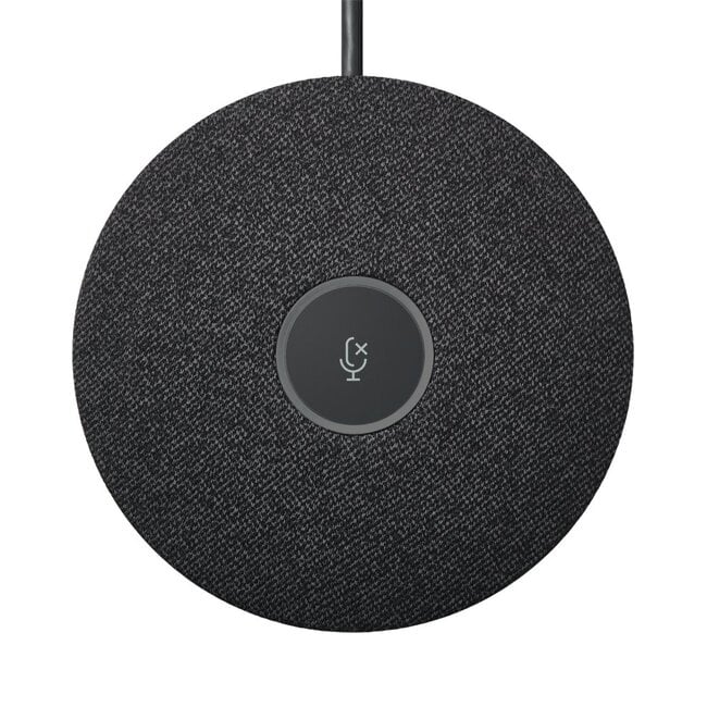 Logitech Rally Mic Pod | Grafiet | Tafelmicrofoon | Professionele Conferentie Audio