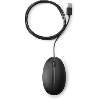 Hewlett Packard HP 320M | Bekabelde Muis | Links- en Rechtshandig | USB-A | 1000 DPI | Zwart