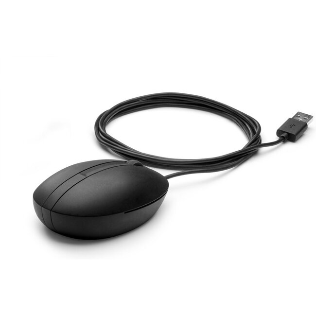 Hewlett Packard HP 320M | Bekabelde Muis | Links- en Rechtshandig | USB-A | 1000 DPI | Zwart