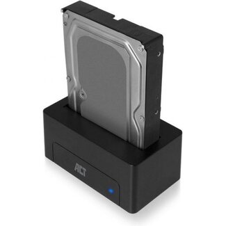 ACT AC1500 | SATA Docking Station | 2,5" & 3,5" HDD/SSD | USB 3.2 Gen1 (5 Gbps)