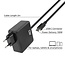 ACT AC2015 | 100W USB-C Laptoplader | Power Delivery | Vaste 2 Meter USB-C Kabel