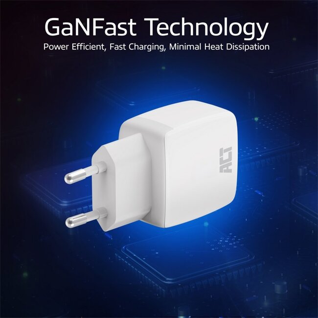ACT AC2135 | USB-C Lader 35W | Power Delivery PPS & GaNFast