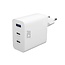 ACT AC2170 USB-C/USB-A Lader | 3-Poorts met PPS, QuickCharge & GaNFast | 65W