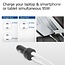 ACT AC2210 | 2 Poorts USB-C Autolader 95W | Power Delivery PPS & Quick Charge 5 | GaNFast