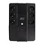 ACT AC2300 Line-Interactive UPS | 600 VA | 6 Stopcontacten (3 op Accu) | AVR Spanningstabilisatie | Netspanningsbeveiliging