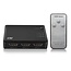 ACT AC7845 HDMI Switch | 3 Ingangen | 1 Uitgang | 4K @ 30Hz | Inclusief Afstandsbediening