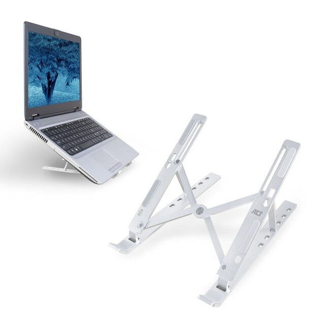 ACT AC8120 | Notebookstandaard 15" | Grijs