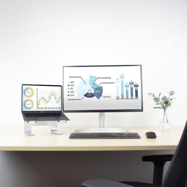 ACT AC8130 | Notebookstandaard 15.6" | Grijs
