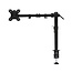 ACT AC8301 | Verstelbare Monitor-bureaubeugel | Tot 32" | Max 8kg | VESA 100x100 | 1 Monitor