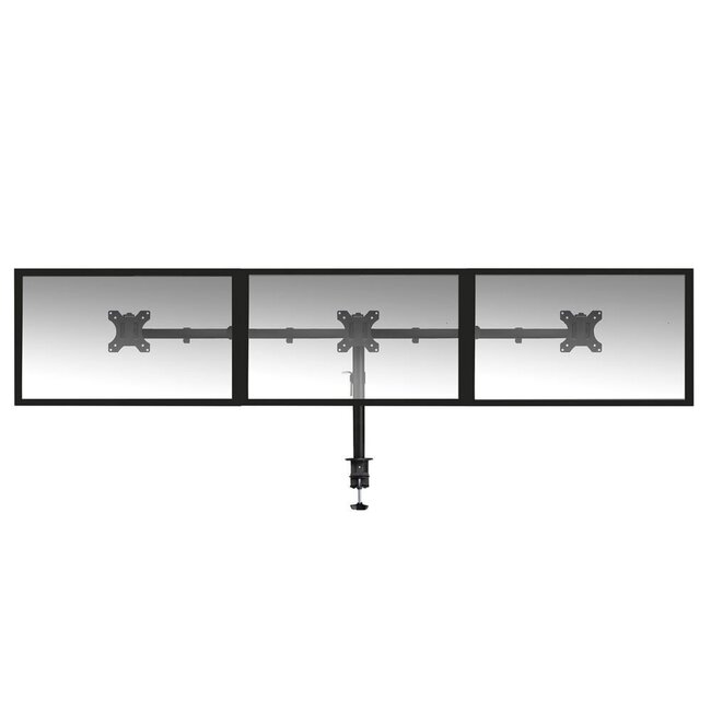 ACT AC8303 | Verstelbare Monitor-bureaubeugel | Tot 27" | Max 7kg | VESA 100x100 | 2 Monitoren
