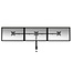 ACT AC8303 | Verstelbare Monitor-bureaubeugel | Tot 27" | Max 7kg | VESA 100x100 | 2 Monitoren