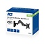 ACT AC8310 | Verstelbare Monitor-muurbeugel | Tot 27" | Max 7kg | VESA 100x100 | 1 Monitor