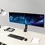 ACT AC8332 | In Hoogte Verstelbare Monitor-bureaubeugel | Tot 27" | Max 7kg | VESA 100x100 | 2 Monitoren