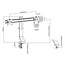 ACT AC8332 | In Hoogte Verstelbare Monitor-bureaubeugel | Tot 27" | Max 7kg | VESA 100x100 | 2 Monitoren