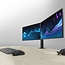 ACT AC8326 | Verstelbare Monitor-bureaubeugel | Tot 32" | Max 12kg | VESA 100x100 | 2 Monitoren