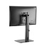 ACT AC8331 | In Hoogte Verstelbare Monitor-bureausteun | Tot 32" | Max 7kg | VESA 100x100 | 1 Monitor