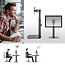 ACT AC8331 | In Hoogte Verstelbare Monitor-bureausteun | Tot 32" | Max 7kg | VESA 100x100 | 1 Monitor