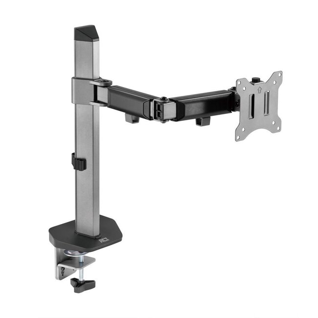 ACT AC8335 | Verstelbare Monitor-bureaubeugel | Tot 32" | Max 9kg | VESA 100x100 | 1 Monitor