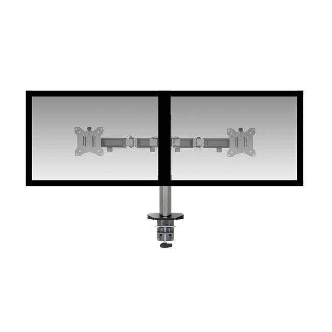 ACT AC8336 | Verstelbare Monitor-bureaubeugel | Tot 32" | Max 9kg | VESA 100x100 | 2 Monitoren