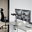 ACT AC8336 | Verstelbare Monitor-bureaubeugel | Tot 32" | Max 9kg | VESA 100x100 | 2 Monitoren